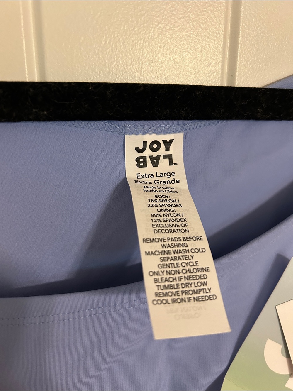 JoyLab Long-Sleeve Scalloped Crop Top and Leggings. - Picture 2 of 8